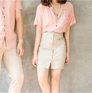 Chân váy Button Mini Skirt