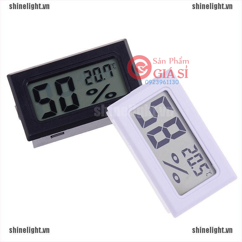 Máy đo độ ẩm nhiệt độ mini tích hợp màn hình LCD kỹ thuật số ❤️freeship❤️