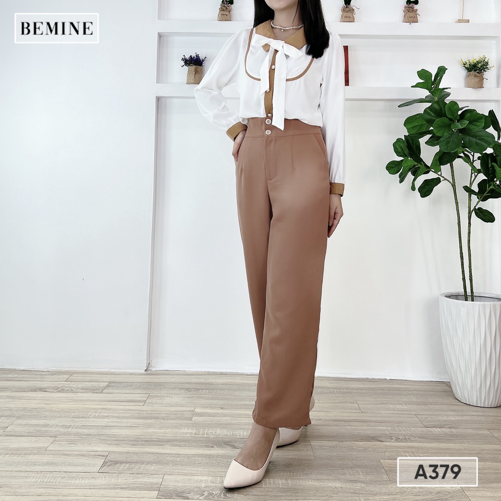 Áo phối nơ viền ngực BEMINE A379TRANG