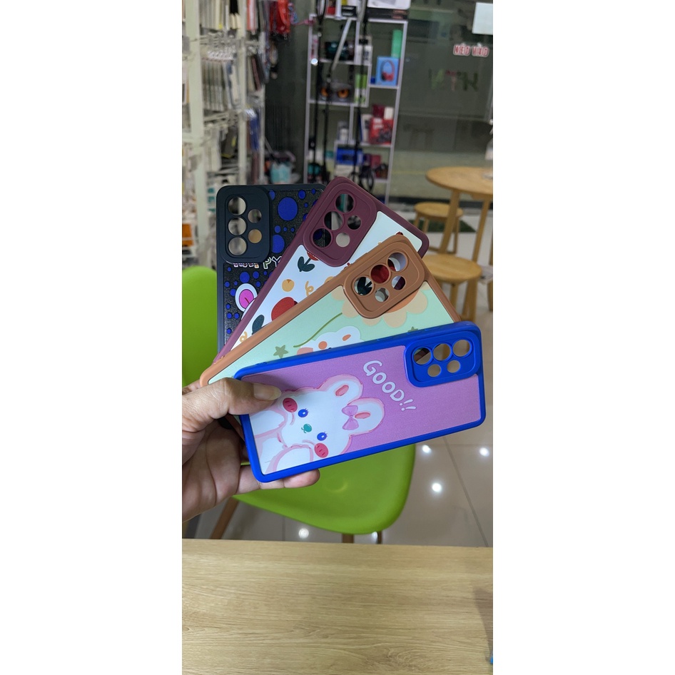Ốp lưng samsung galaxy A73 5G dẻo TPU bảo vệ camera hình siêu dễ thương ấn tượng