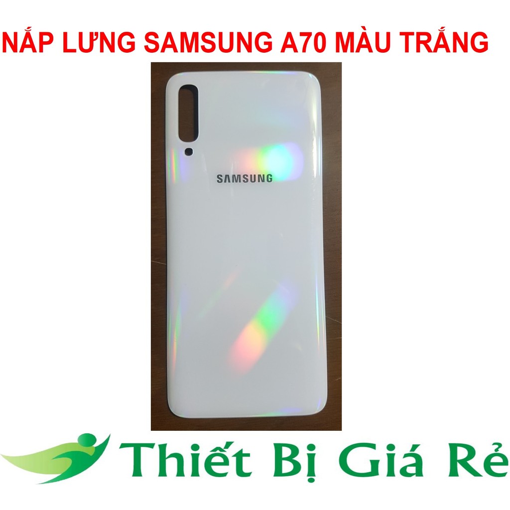 NẮP LƯNG SAMSUNG A70 MÀU TRẮNG