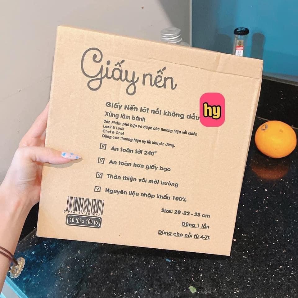 GIẤY NẾN ĐỤC LỖ TRÒN DÙNG CHO NỒI CHIÊN KHÔNG DẦU