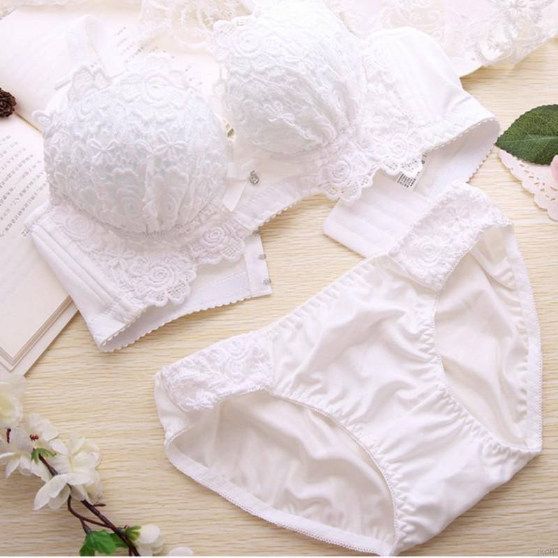 Set áo ngực có mút độn nâng vòng 1 và quần lót cho nữ