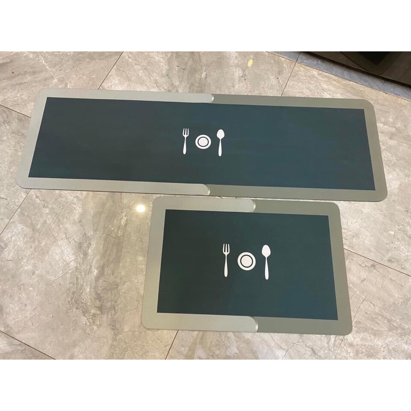 Thảm Bếp Silicon  - Siêu Thấm Hút,Chống Trơn Trượt