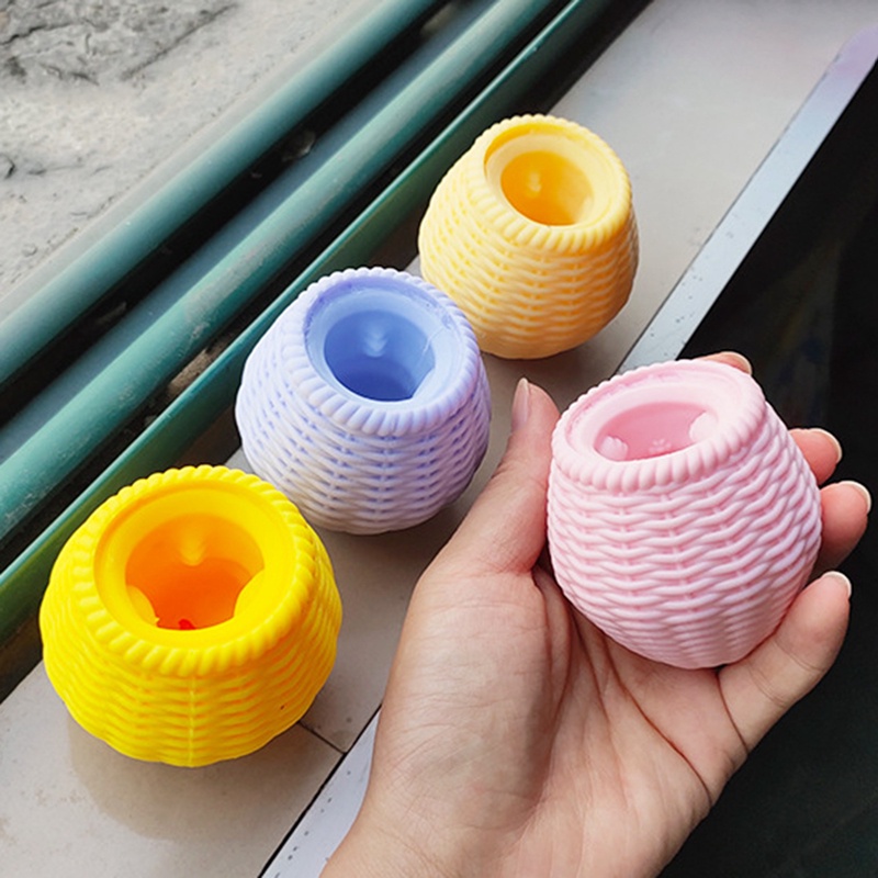 Đồ Chơi Squishy Hình Gà Con Màu Sắc Ngẫu Nhiên