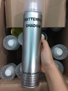 Keo xịt tóc nam nữ Butterfly Shadow 600ml