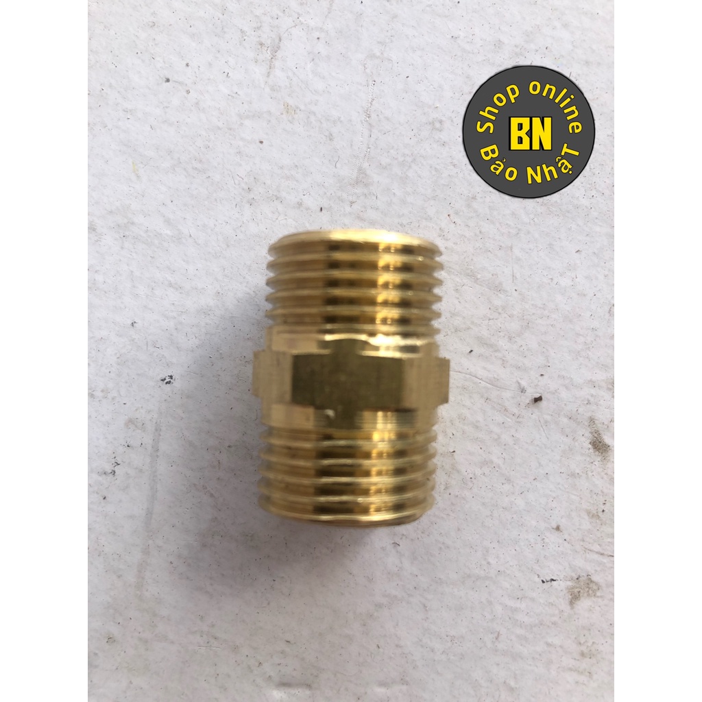 Đầu nối thẳng đồng ren ngoài 9.6mm-13mm-17mm-21mm -SHINSTORE