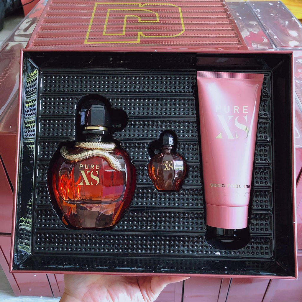 Giftset Nước Hoa Paco Pure XS sang chảnh huyền bí
