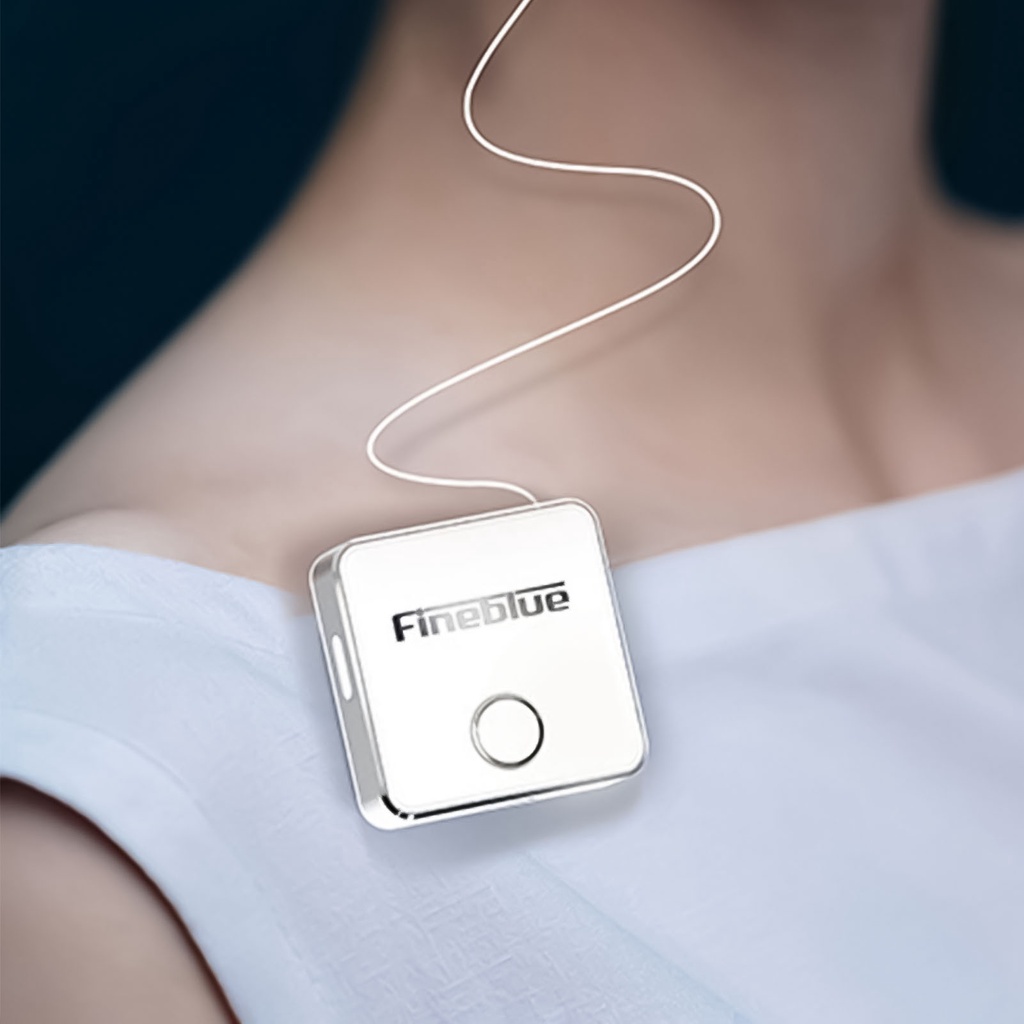 1 Tai Nghe Bluetooth Fineblue F1 Pro Thiết Kế Kẹp Có Thể Thu Gọn Tiện Dụng