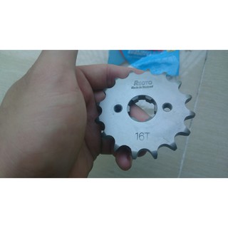 Nhông 16T lắp cho Exciter 135 _ 150, TFX, Fz