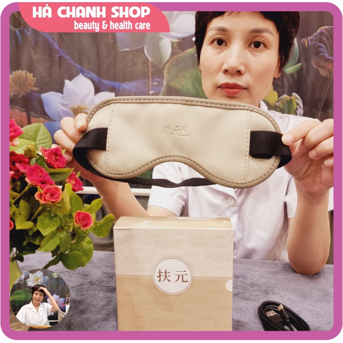 Đai Chườm Ấm Mắt Làm Nóng Bằng Điện Cao Cấp Fuyuan FY-DY10 Ủ Mắt Thư Giãn Mắt Giảm Mệt Mỏi Quầng Thâm Vết Chân Chim