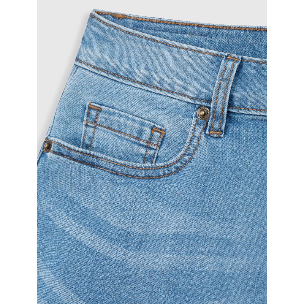Quần short nữ chất jean kiểu dáng thời trang CANIFA - 6BS21S013