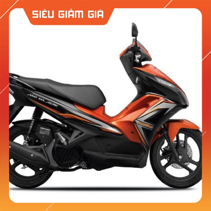 [SALE SỐC] [HOT] NGUYÊN BỘ TEM DÁN XE HONDA AIRBLADE 2014 MÀU CAM ĐEN (SIÊU RẺ)