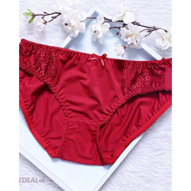 Combo 5 quần lót cotton pha ren (giá sỉ)