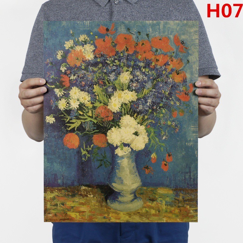 Áp phích trang trí hình tranh trừu tượng của Van Gogh | BigBuy360 - bigbuy360.vn