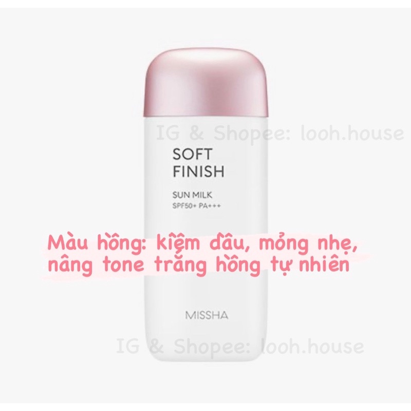 [Kèm Bill] Kem chống nắng Missha 70ml