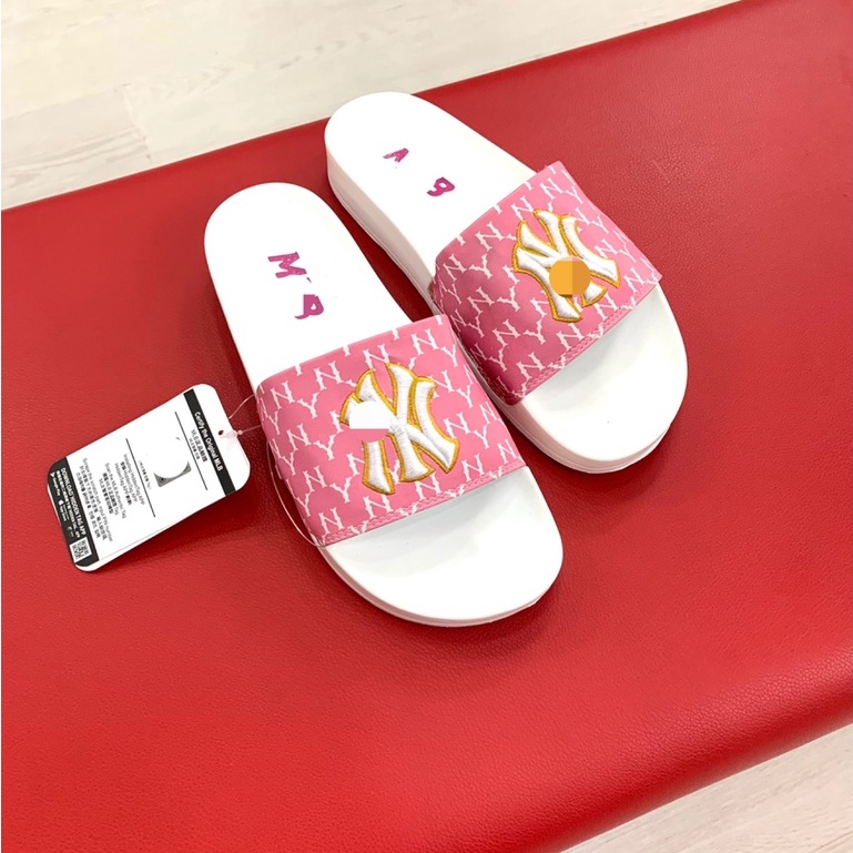 [ Hỗ trợ đổi size , hàng loại 1 ] Dép 𝐌𝐋𝐁 phối màu quai hồng new100% , dép unisex thể thao tặng hộp