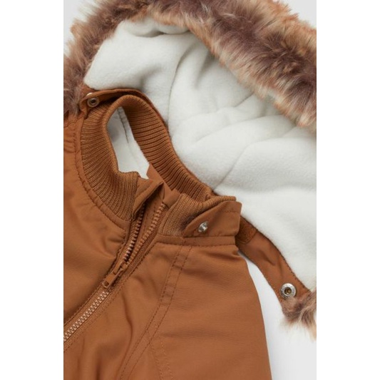 Áo parka lót lông siêu ấm cho bé H.M A.uth size 9/12m đến 3/4y
