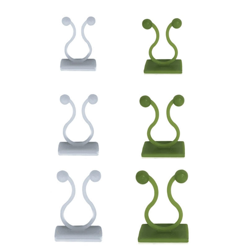 Set 100 Giá Đỡ Cây Dây Leo Dán Tường Tự Dính Trang Trí Nhà Cửa