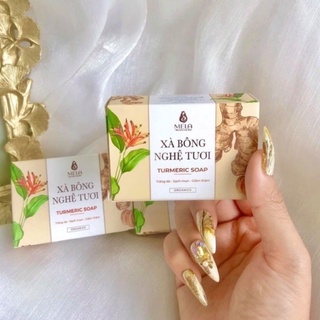 Combo 10 Bánh Xà Bông Nghệ Mela