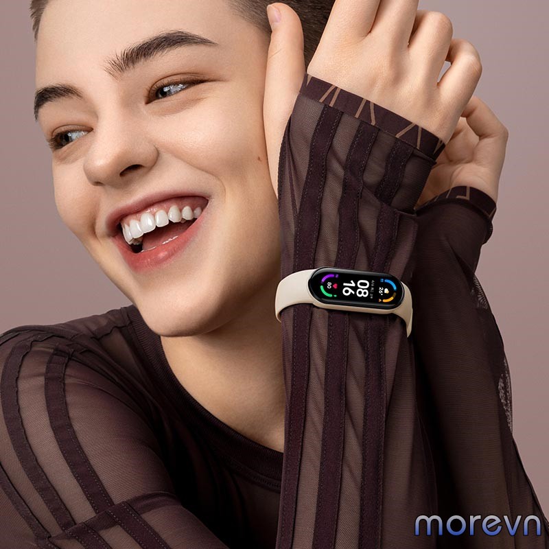 Dây đeo silicon Mi band 6 chính hãng Xiaomi - dây đeo silicon thay thế miband 6