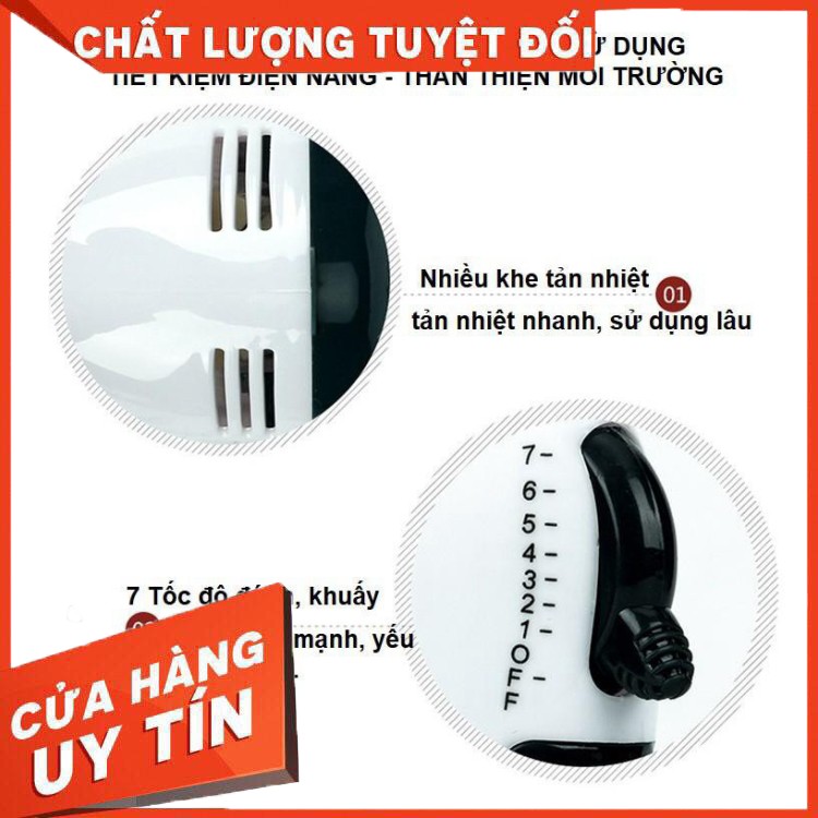 Máy Đánh Trứng Cầm Tay 7 Tốc Độ làm 7 món SCARLETT Công Suất 180W công suất lớn mini nhỏ gọn tiện lợi vận hành êm ái