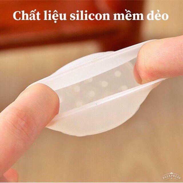 Miếng Bọc Chân Bàn Chân Ghế Silicon Hình Vuông