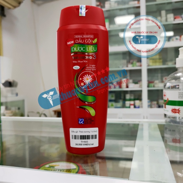 Dầu Gội Dược Liệu Thái Dương 3 Hương Hoa 200Ml