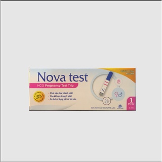 Quẻ thử thai NOVA Test nhanh nhạy hiệu quả 5mm