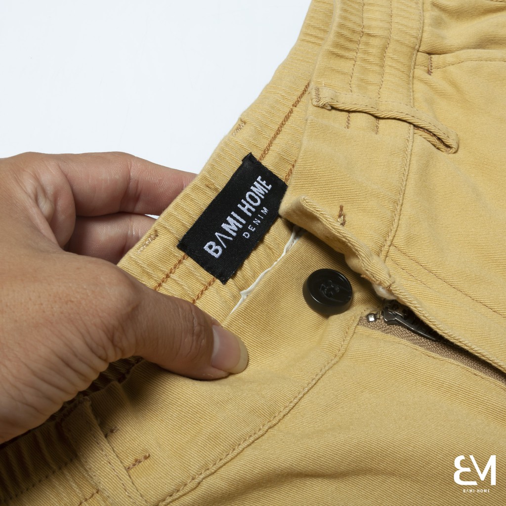 Quần short kaki nam cao cấp BAMI HOME form slim, màu sắc đơn giản dễ phối đồ  QSKK- 01 | BigBuy360 - bigbuy360.vn