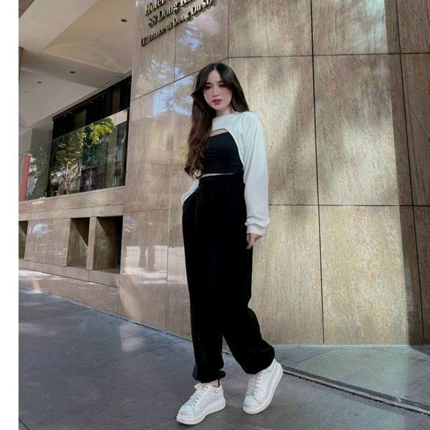 sét bộ 3 sản phẩm áo cặp &amp; quần dài thể thao(A15)