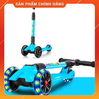 [Mã TOYSUMMER giảm 10% đơn tối đa 100K đơn từ 99K] XE TRƯỢT SCOOTER 3 BÁNH PHÁT SÁNG MẪU MỚI 2019 [XE NHỰA]