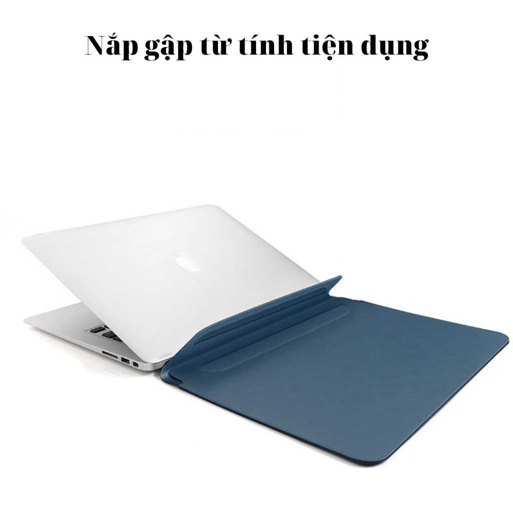 Túi da đựng Macbook laptop sang trọng. Bao da macbook air, macbook pro, laptop 13inch