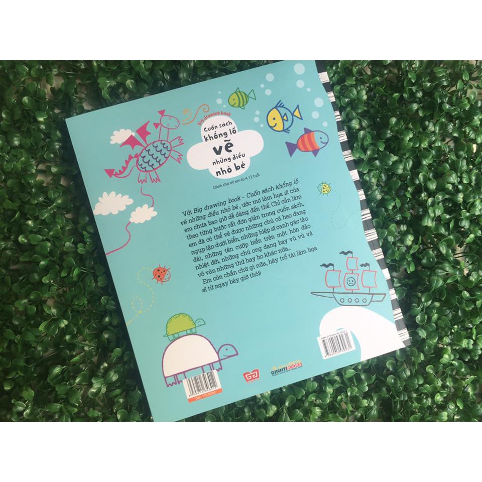 Sách - Big drawing book - Cuốn sách khổng lồ vẽ những điều nhỏ bé | BigBuy360 - bigbuy360.vn