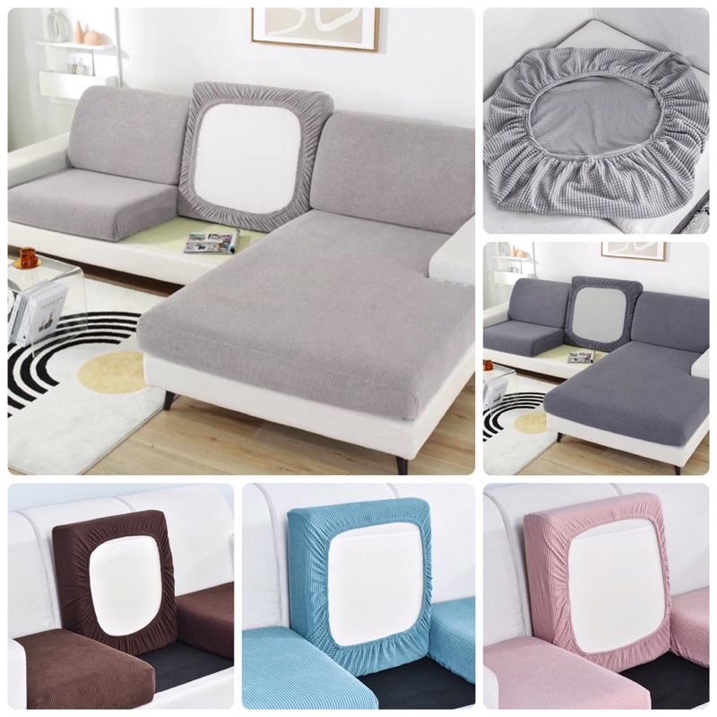 Bọc Đệm Ghế Sofa Tiện Lợi Chống Bẩn 9 Màu Xinh