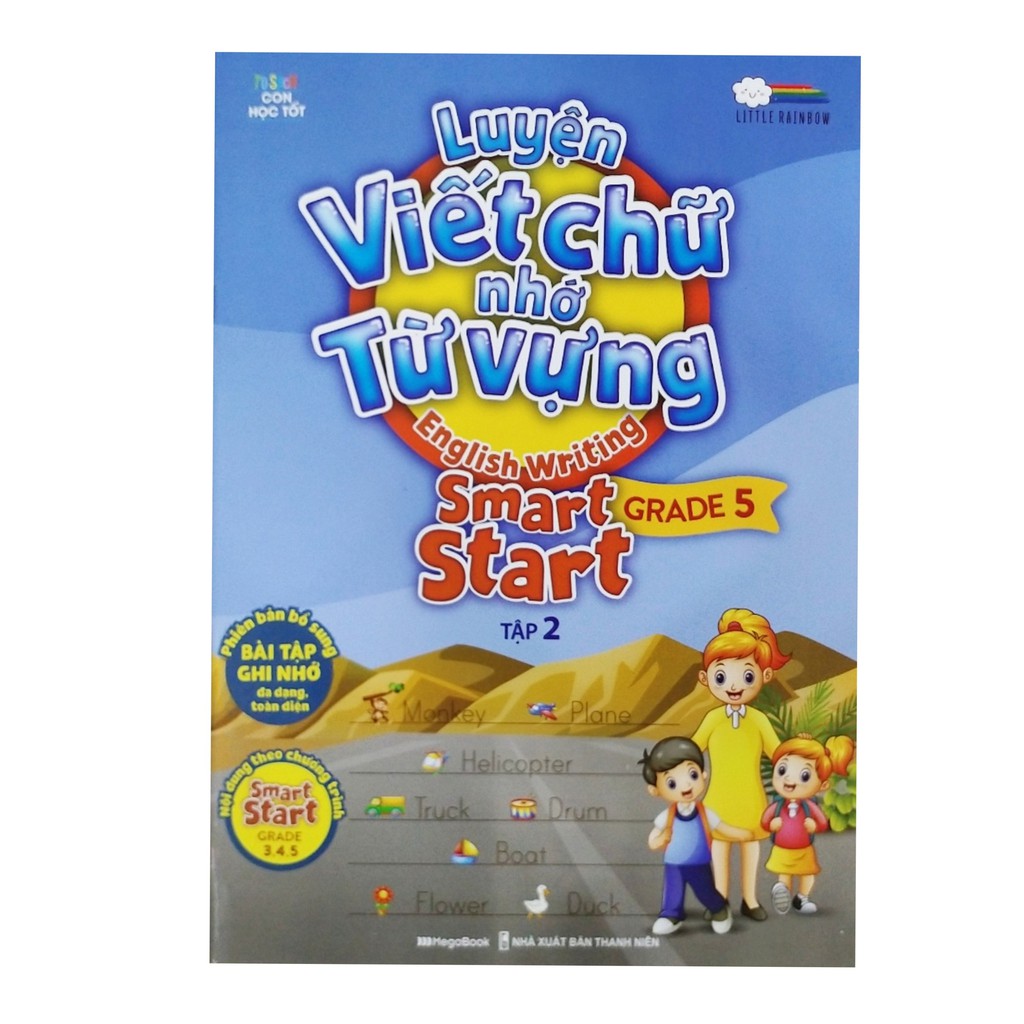 Sách - Luyện viết chữ nhớ từ vựng ( english writing smart start ) grade 5 tập 2