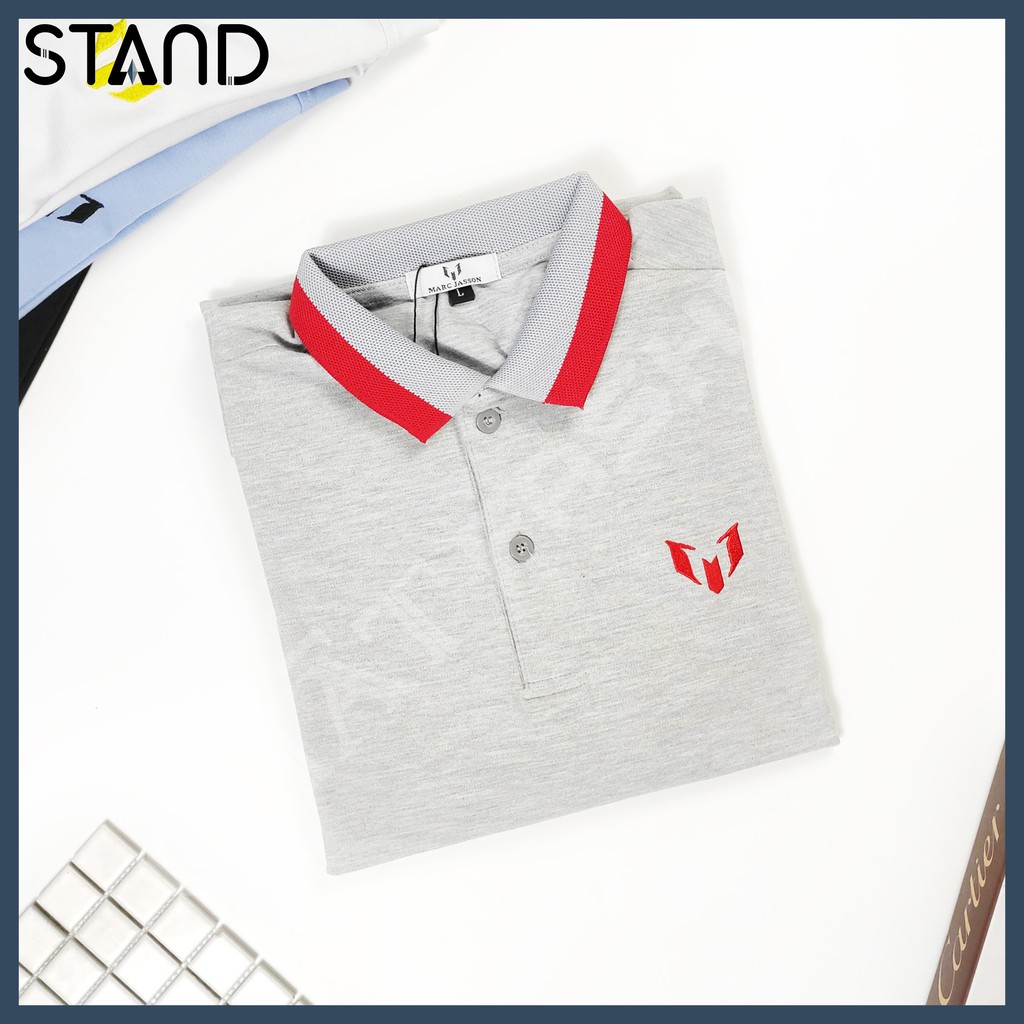 Áo Thun Nam 💕𝘍𝘳𝘦𝘦𝘴𝘩𝘪𝘱💕 Áo Phông Tay Ngắn Marc Jaccion Cá Sấu Mềm Mịn Áo Thun Nam Có Cổ 4 Màu 4 Size - Mã PS0056 - STAND | BigBuy360 - bigbuy360.vn