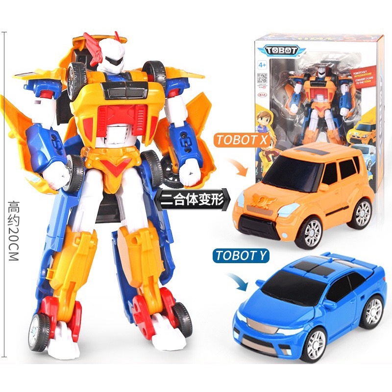 Đồ chơi Robot biến hình Tobot, Robot biến hình Oto mini dành cho bé