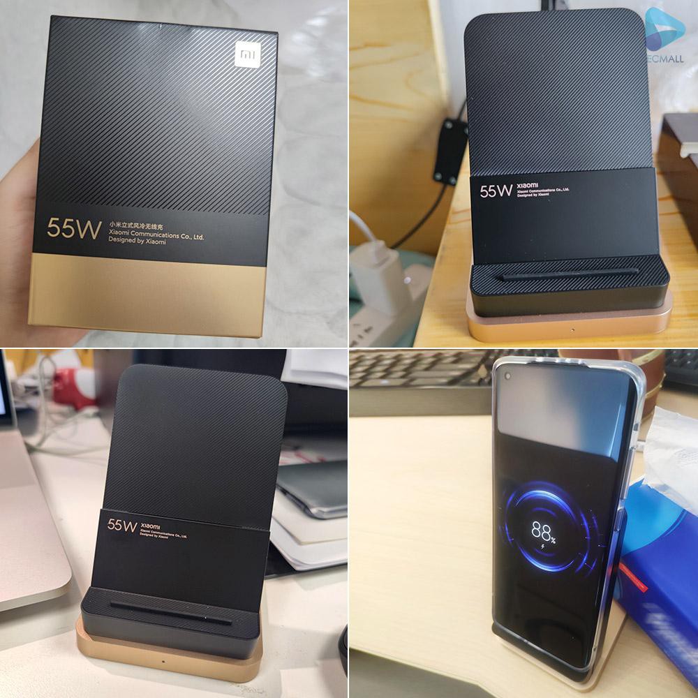 Đế sạc nhanh không dây Xiaom 55w MDY-12-EN cho IPhone/samsung