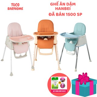 ghế ăn dặm cho bé hanbei – kèm mặt bàn, ăn dặm kiểu nhật&BLW,2