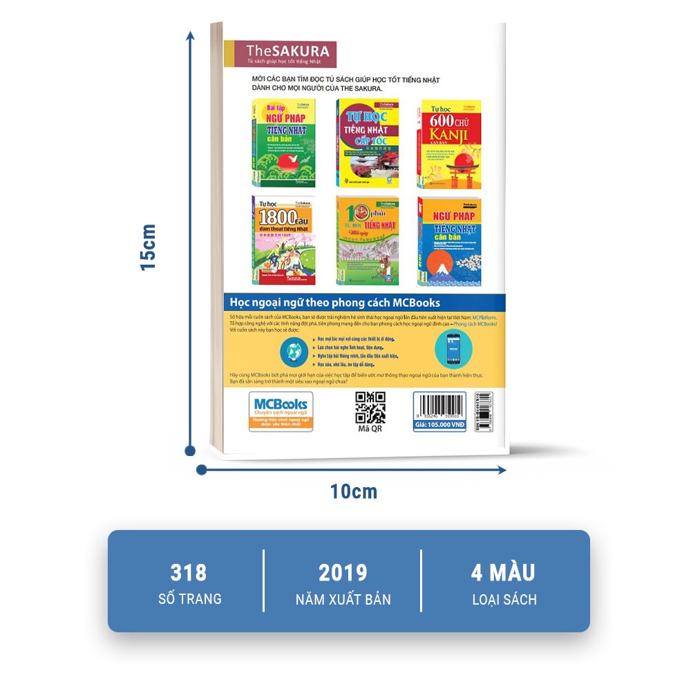 Sách 3000 Từ Vựng Tiếng Nhật Theo Chủ Đề MCBooks