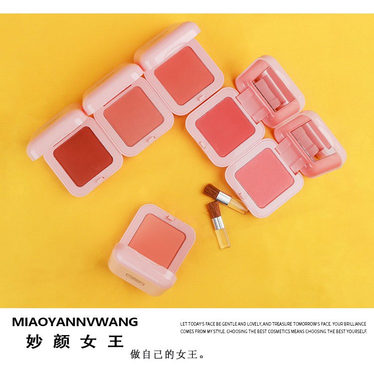 Phấn Má Hồng Đơn Sắc Lameila Blusher Color Geometry  Gốm Vitality Blush