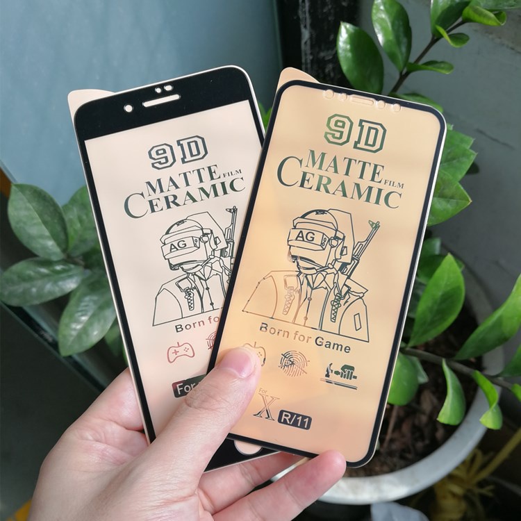 [Không bao giờ vỡ] kính cường lực Nhám Full Màn Chống Vân Tay dẻo Cho iPhone 14 13 12 11 Pro Max 13 Mini X XS XR 6 6S 7 8 Plus