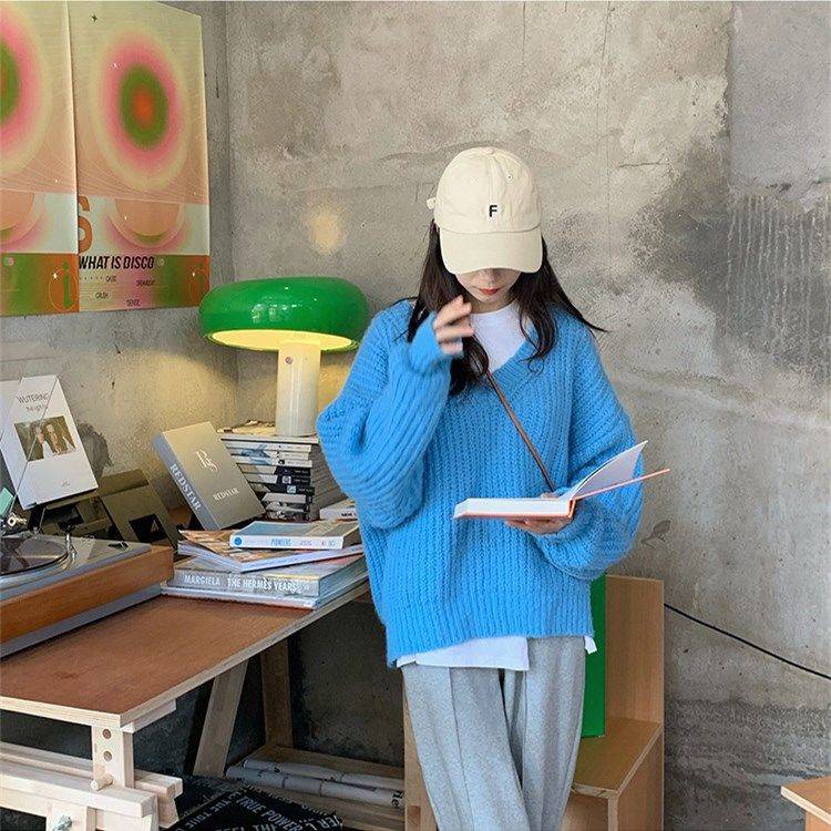 Áo Sweater Dáng Rộng Thiết Kế Mới Thời Trang Dành Cho Mùa Thu
