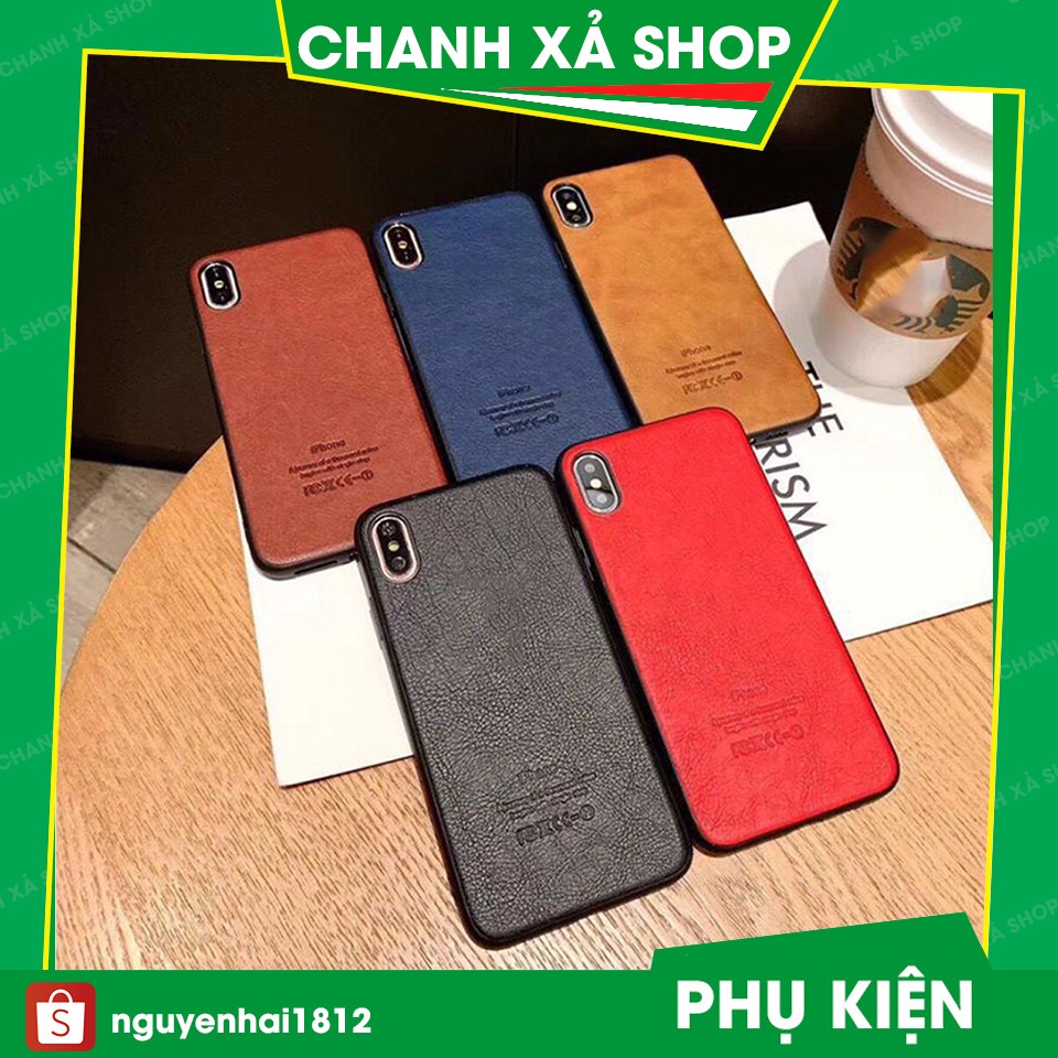 Ốp lưng iphone Da cho iPhone 6/6s/7/8/7plus/l/X/Xsmax/11/ip11promax/12/pro/promax/plus [DLGT]