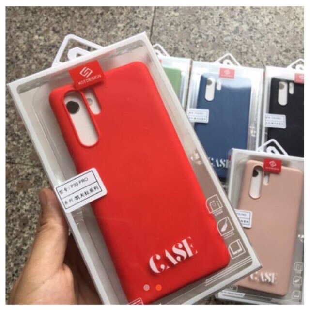 Ốp lưng dẻo màu Huawei P30 pro hiệu KT Desing chống bám bẩn