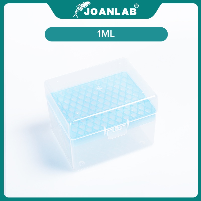 Hộp đầu tip pipet phòng thí nghiệm JOANLAB 10ul 200ul 1ml 5ml 10ml micro pipette hộp pipet nhựa vật tư thiết bị phòng thí nghiệm