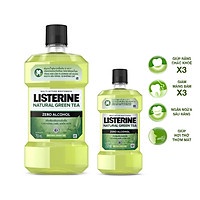 [Có sẵn] [Có sẵn] [Chính hãng] Nước Súc Miệng Listerine Natural Green Tea