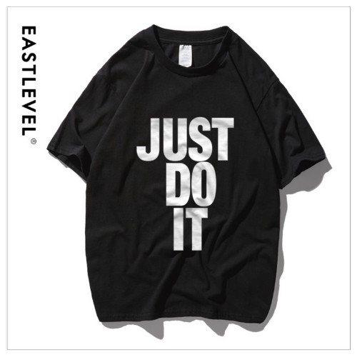 Áo Phông Nam Nữ JUST DO IT màu ĐEN