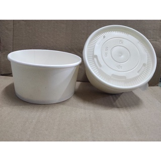 Tô Giấy Kraft size 750ml - 1000ml(set 50hộp kèm nắp)